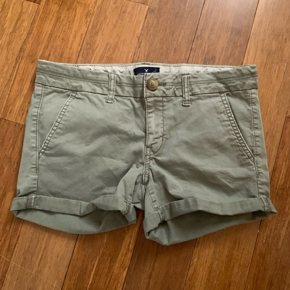 Dark green shorts